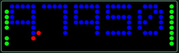5 Digit Display Format Layout
